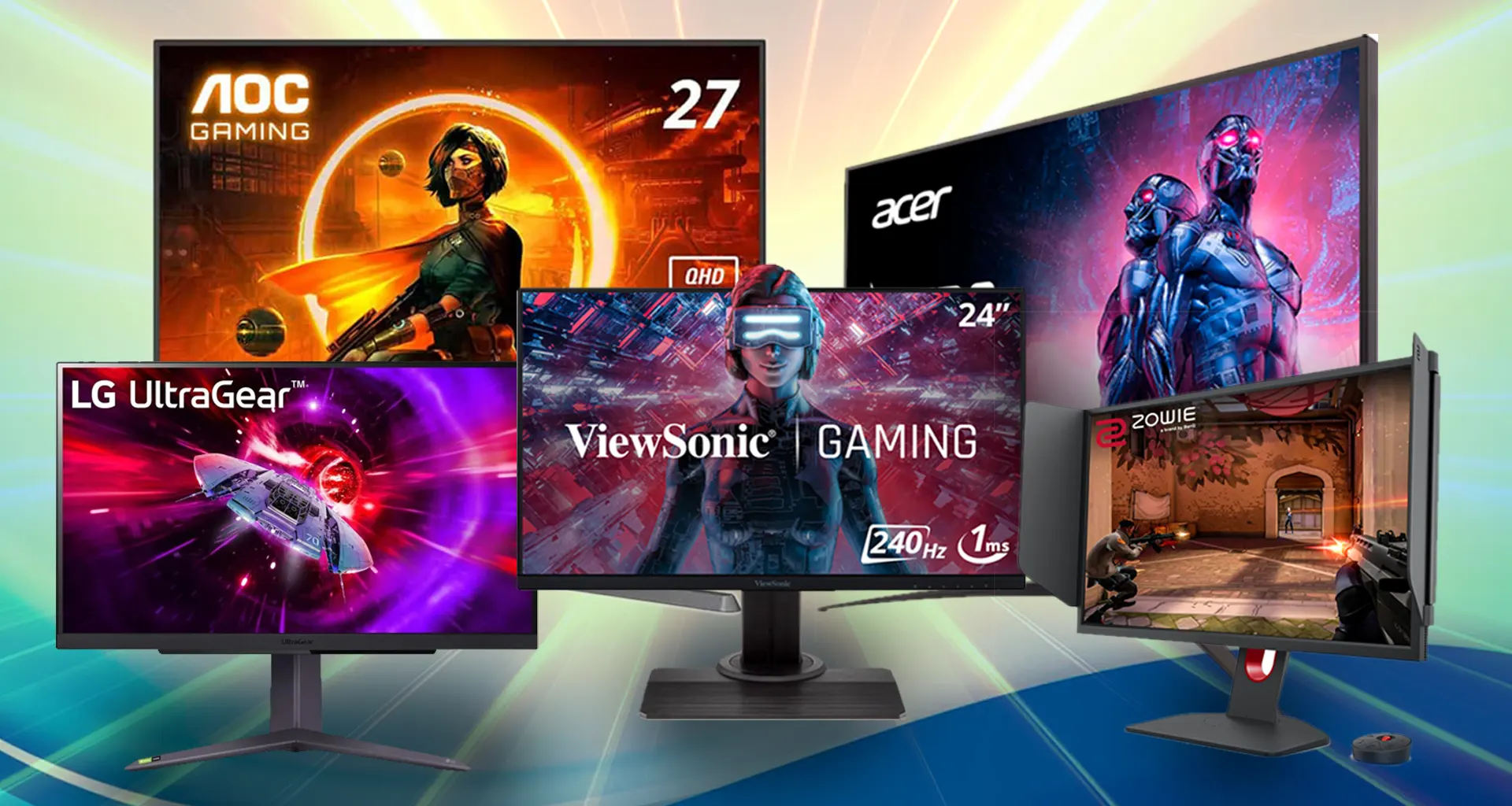 Best Budget Gaming Monitors for Competitive & Casual Gamers